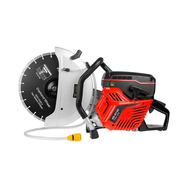 Бензорез HDC HD-D740 (3.7 кВт, 5 л.с., Диск 350 мм, мокрый и сухой рез, вес 10кг)